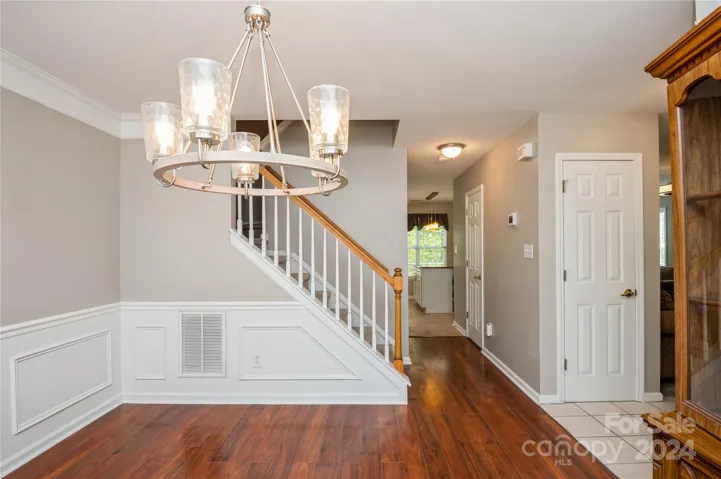 Formal Dining Room with Laminate Floor