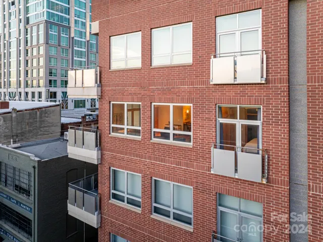Condo shown with lights on.
