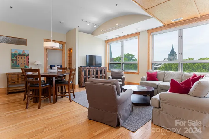 Open Living and Dining