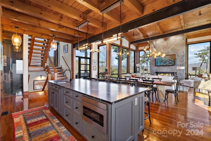 Island into Great Room