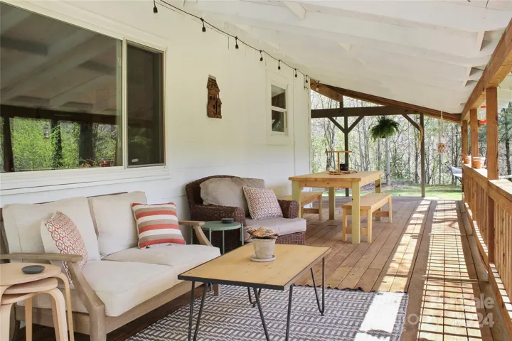 Covered porch