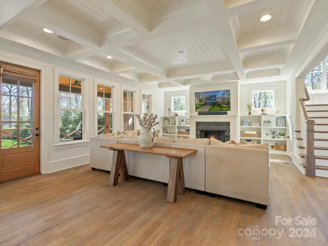 Open concept living area