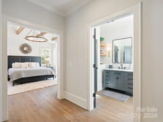 Primary en-suite bath entry