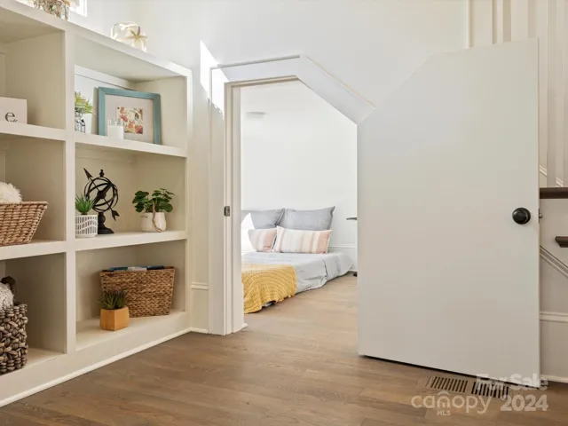 Under staircase reading nook