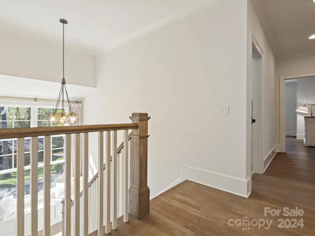 the top of the 2nd floor staircase