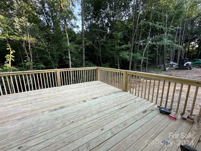 View of your deck looking to the right
