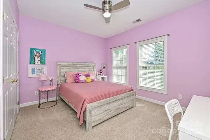 Bedroom 5 Finishes off the upper level.