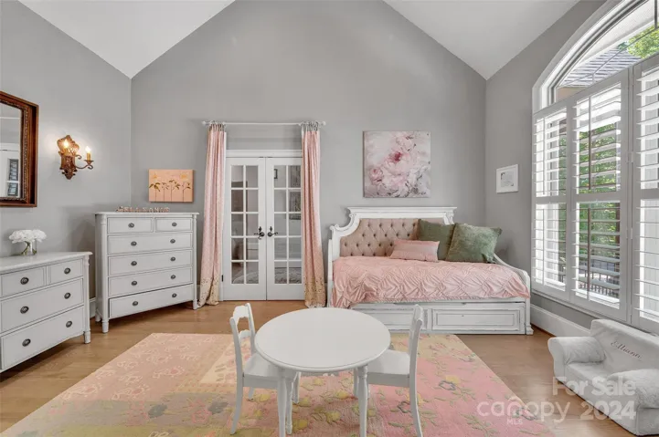 Study currently being used as a bedroom