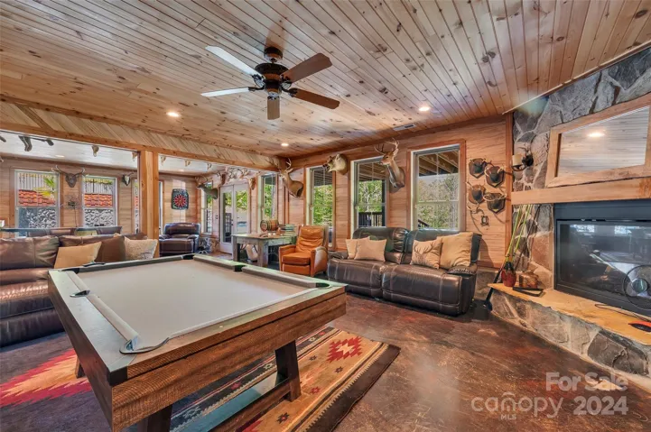 Let another fireplace. This walkout basement is a daylight basement