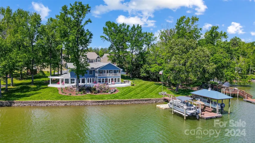 Stunning waterfront home designed to enjoy the outdoors and lake living