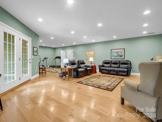 Lower living room space