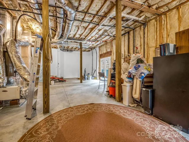 Lots of basement storage