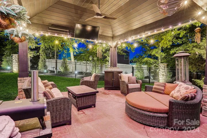 Speaker, fan and lights