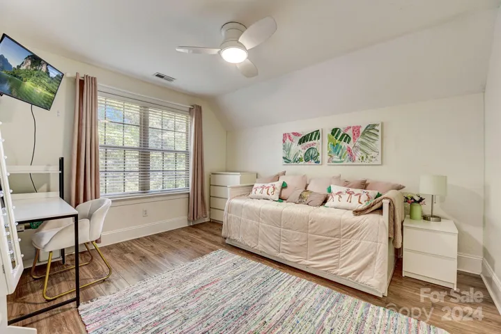 Bedroom upstairs with WIC