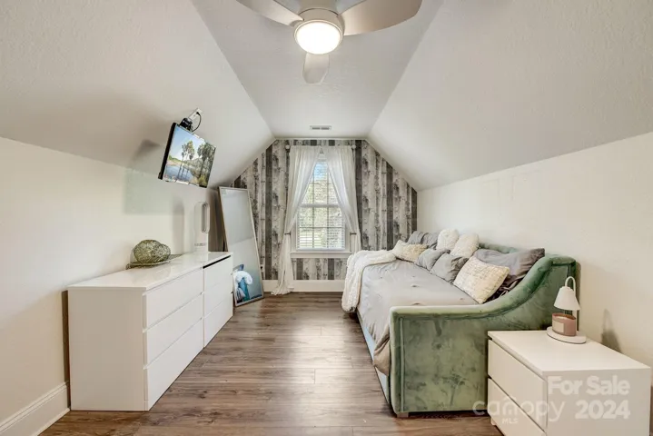 Bedroom with storage access