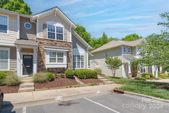 Front of Home showing 2 reserved spaces