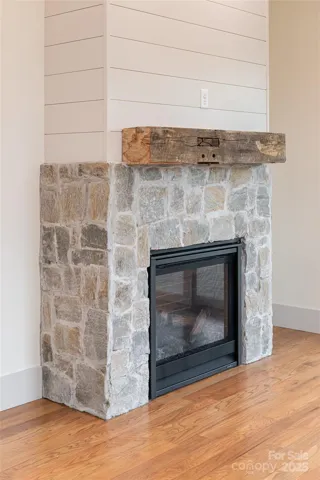 Fireplace detail
