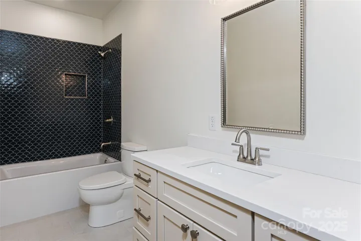 Lower full bathroom