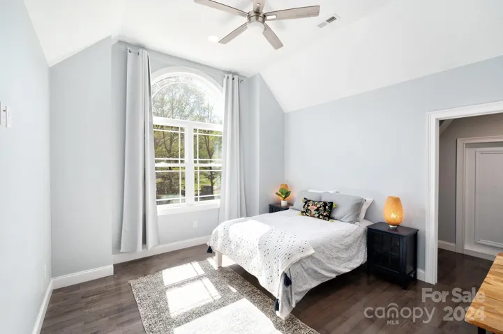 Upper level bonus room with walk-in closets and easy attic access