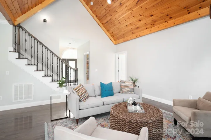 Stairs to upper level