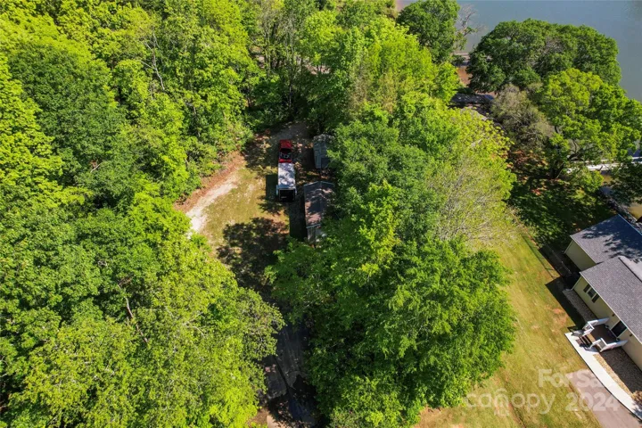 Extra parking is perfect for RV with electric hookups in place