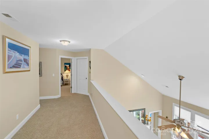 2nd level open loft area, overlooks living room below