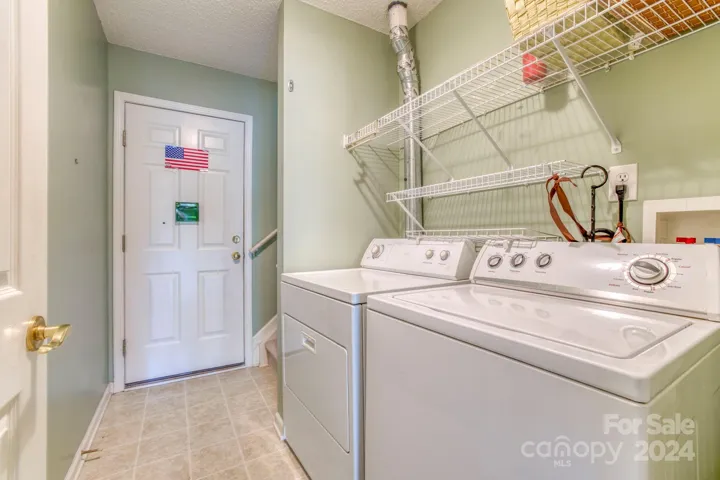 Laundry on main level