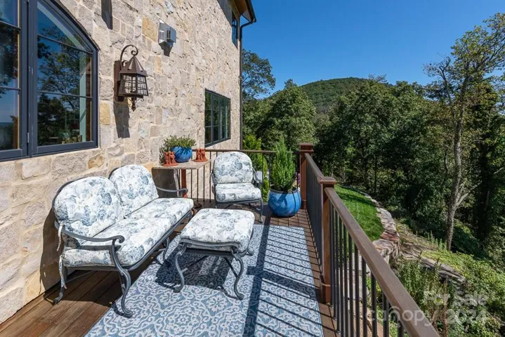 The dutch door in the kitchen leads out onto this lovely patio where you can enjoy your morning coffee and breakfast listening to the sounds of nature waking up and beginning the day.