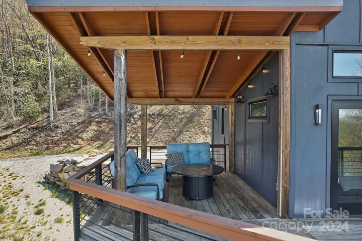 Covered Porch on the Main Floor