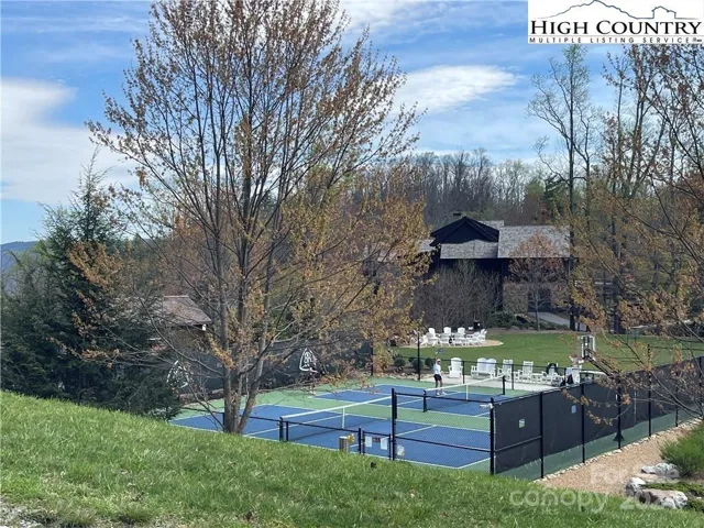 Pickleball courts are just down the street