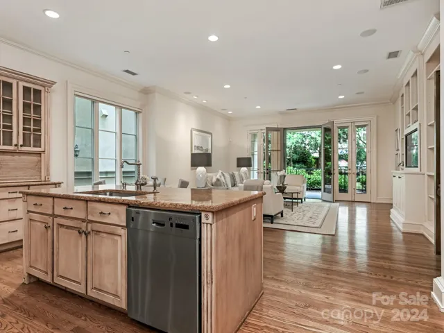 Kitchen to Family Room