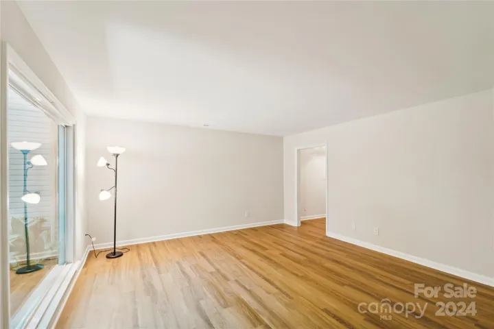 LIving room with picture window