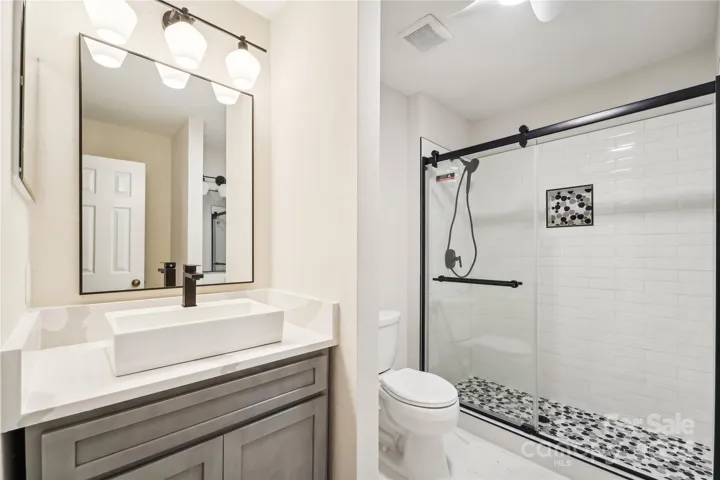 Master bathroom recently remodeled