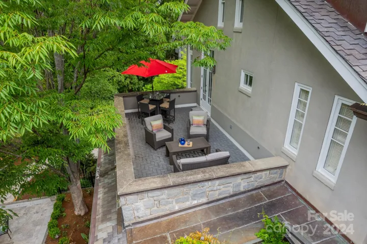 Rooftop Terrace off Primary Bedroom, overlooking pool