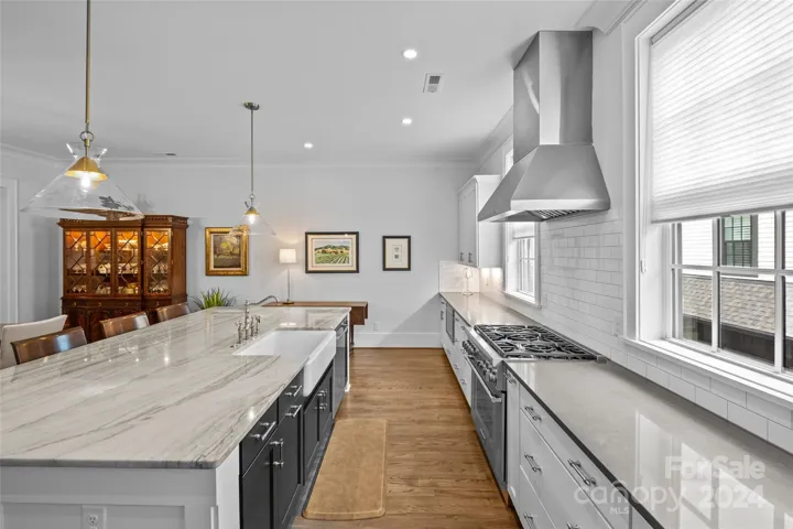 Thermador appliances throughout