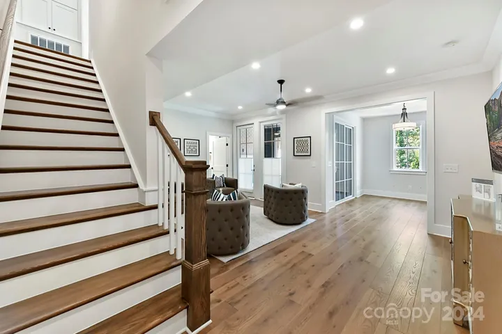 Staircase from Lower Level