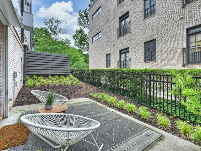 Lower level patio