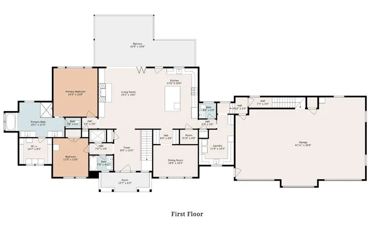 First Level Floor Plan