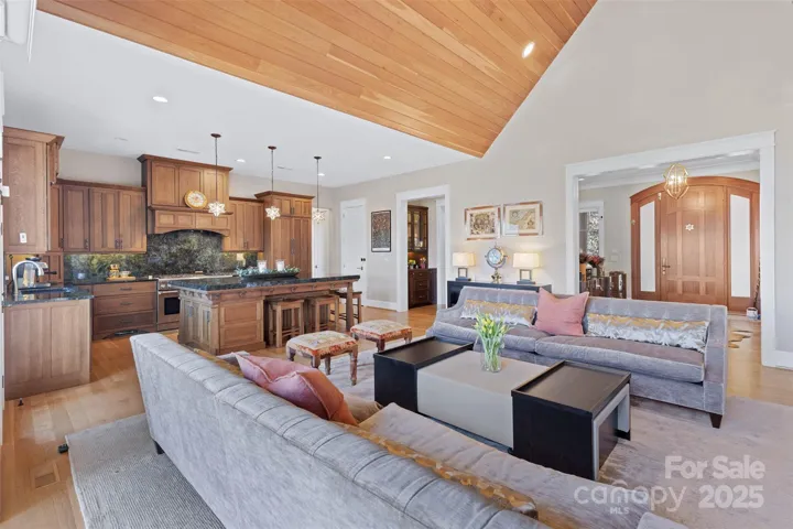 Experience main level living with handicap accessible front door, primary on main and elevator to reach the terrace level.