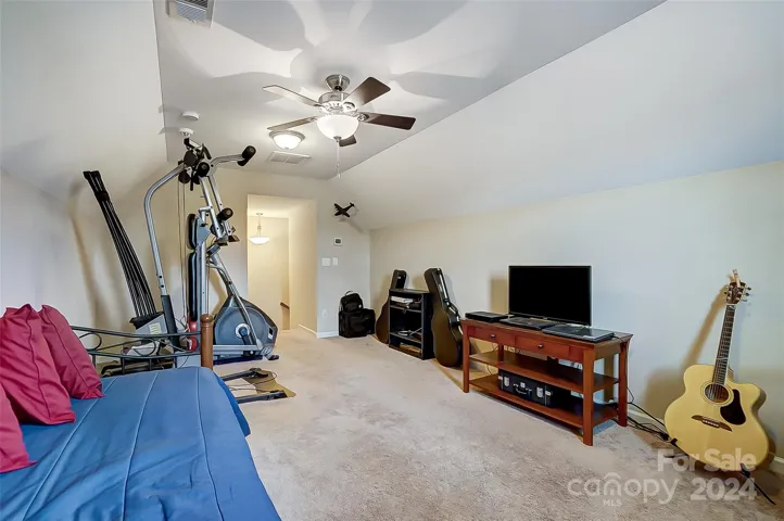 Bonus room is perfect for second living area, office, or play room