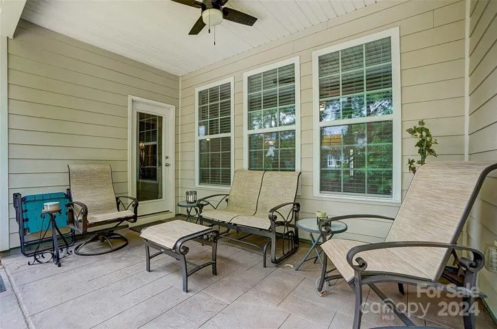 You’ll spend hours lingering over morning coffee, reading a book, or relaxing & enjoying the natural settings from your covered patio