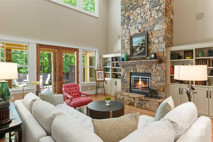 Light-filled living room