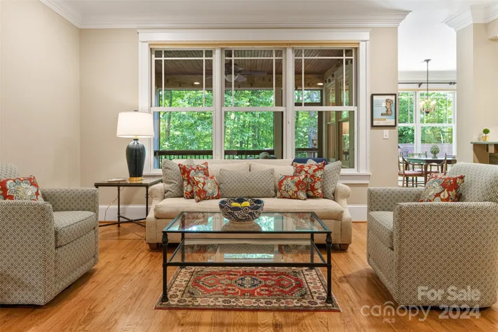 Family room open to kitchen and breakfast room