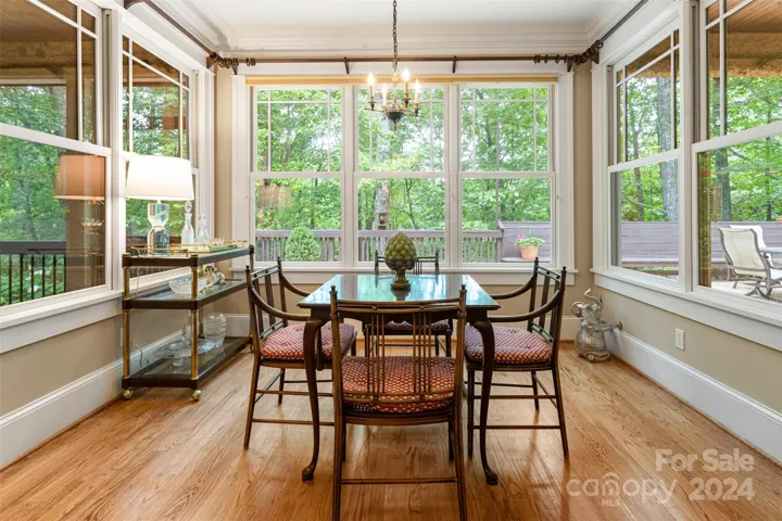 Breakfast area off main kitchen