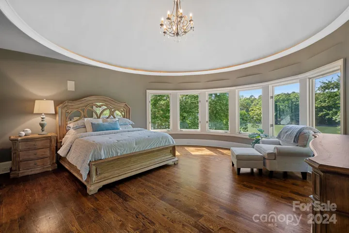 Upper Guest bedroom #2 with lake views and ensuite.