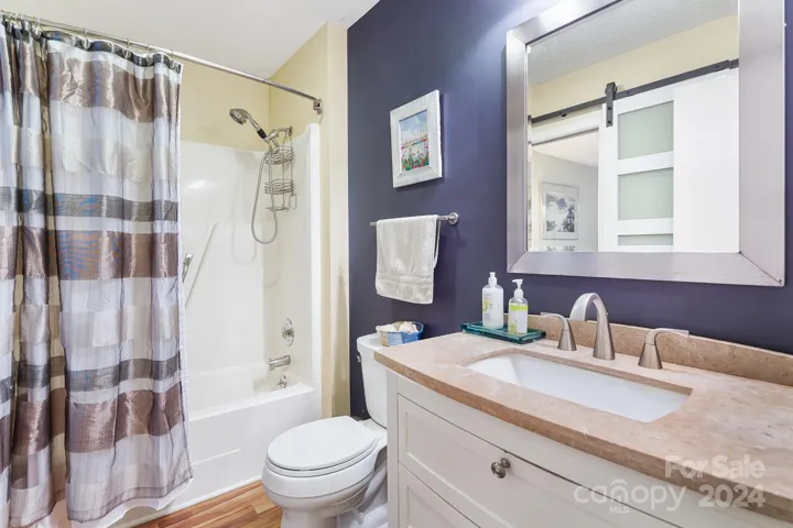 Hallway Full bathroom