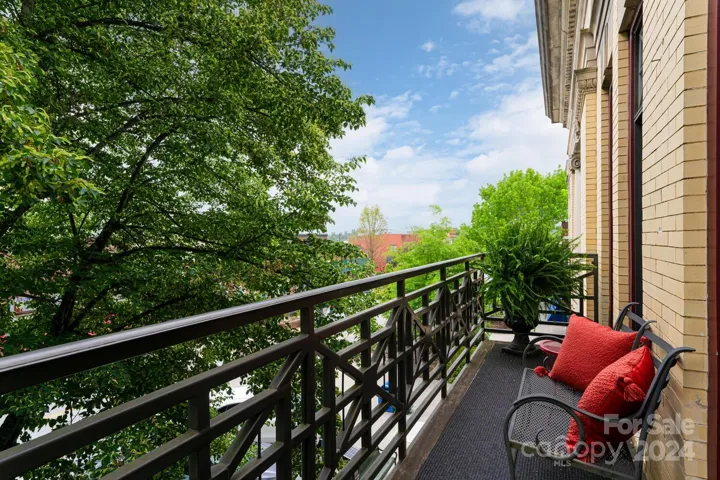 Front balcony