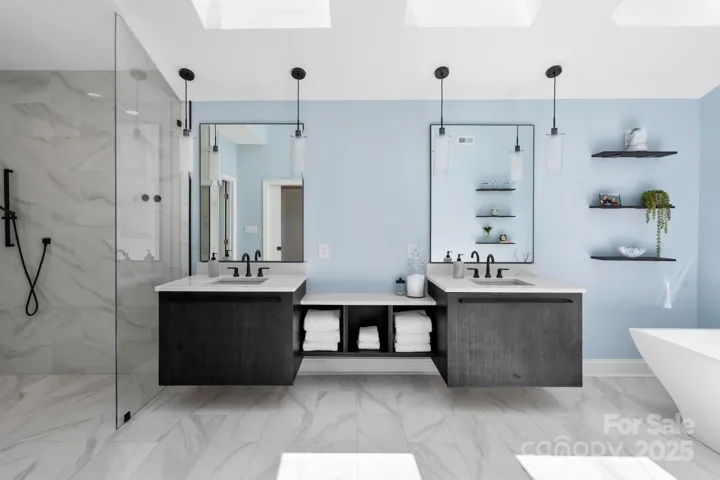 Dual vanities.