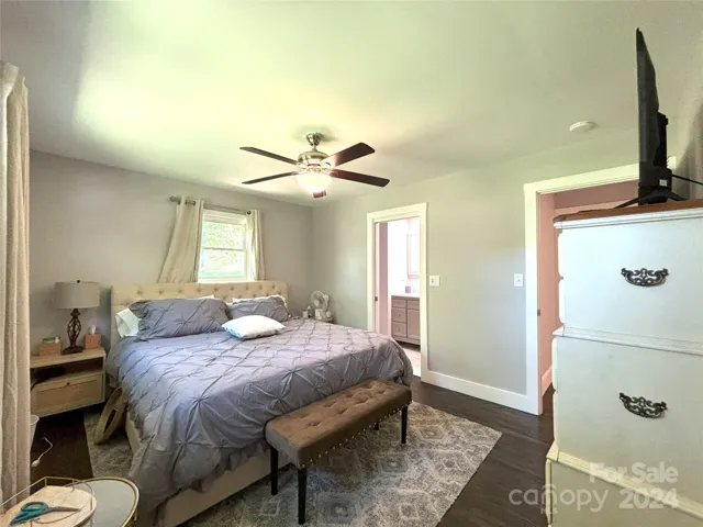 Main floor master bedroom.