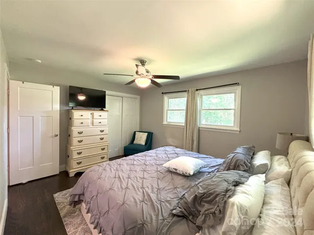 Main floor master bedroom.